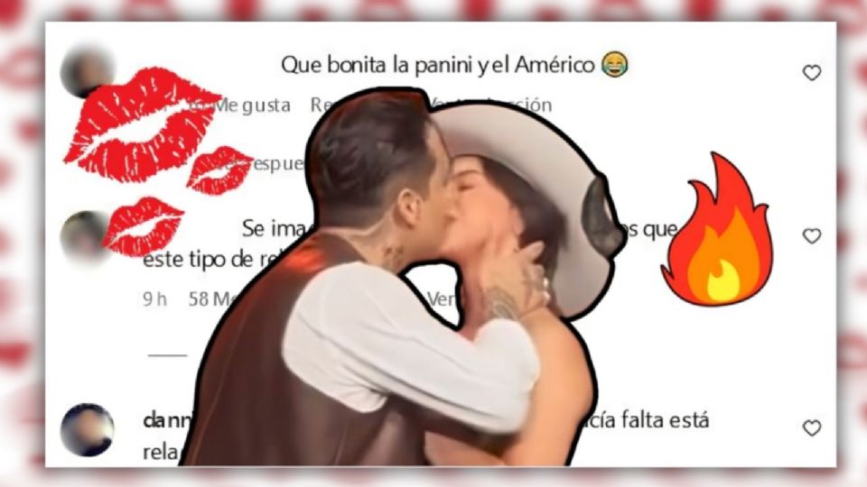 Christian Nodal y Ángela Aguilar comparten su primer beso