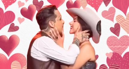 Christian Nodal presume por primera vez a Ángela Aguilar en redes sociales