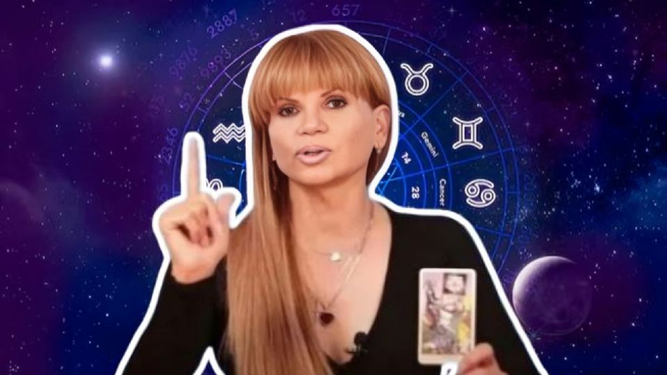 Mhoni Vidente revelando los horóscopos del día