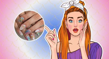 ¿Qué es el efecto cola de sirena en uñas? 5 diseños para lucir la tendencia tipo escamas tornasol