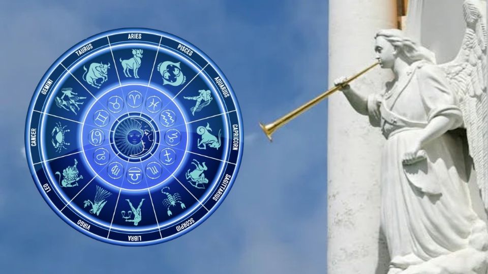 Ángeles y rueda zodiacal. signo del zodíaco. Ángeles. Fuente: Foto: Pexels / Producción Exa FM