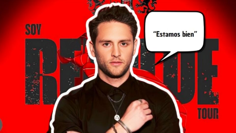 Christopher Uckermann con camisa negra