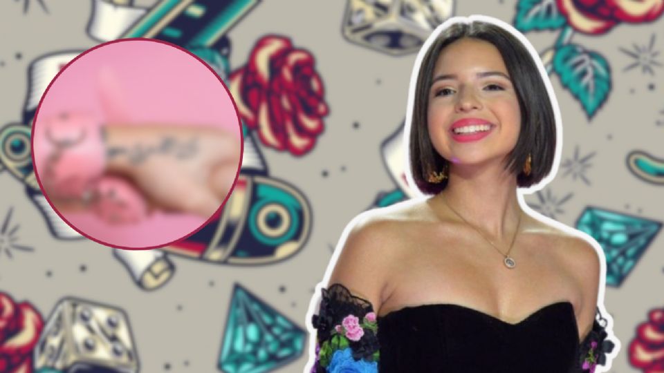 Ángela Aguilar y su nuevo tatuaje