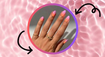 ¿Cuáles son los sunset nails?: 5 diseños en color rosa para ser tendencia este verano 2024