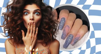 5 diseños uñas para vestido azul fuerte que te harán lucir elegante