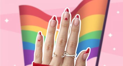 Pride 2024: Diseños de uñas rojas, inspiradas en el primer color de la bandera