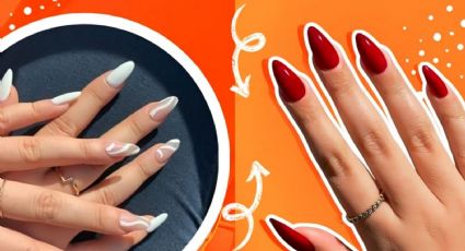 10 diseños de uñas rojas y blancas para mujeres jóvenes