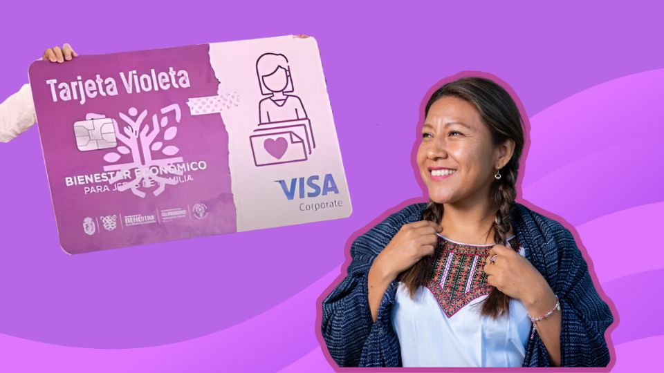 Tarjeta Violeta Bienestar, un apoyo para mujeres en situación de vulnerabilidad.