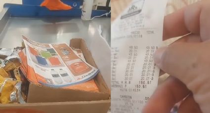 Una cajera de Chedraui mostró el error de un cliente al realizar un fallido reclamo