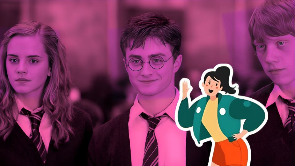 Harry Potter surge de la escritora J.K. Rowling