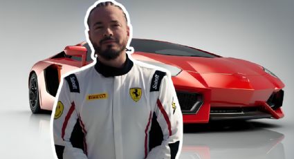 J Balvin prestó su Ferrari a fans que le compraron un café