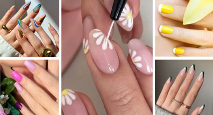 Nail Art con flores minimalistas: 5 diseños perfectos para el verano