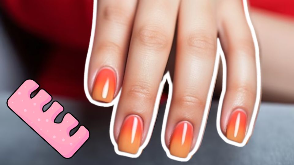 La manicura color mandarina es la mejor opción para lucir fresca en verano 2024