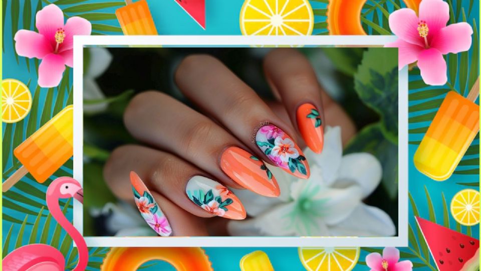 Las uñas más coloridas del verano