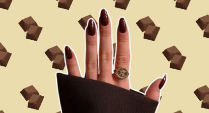 ¿Qué son las chocolate nails? 5 diseños para lucir una dulce manicura