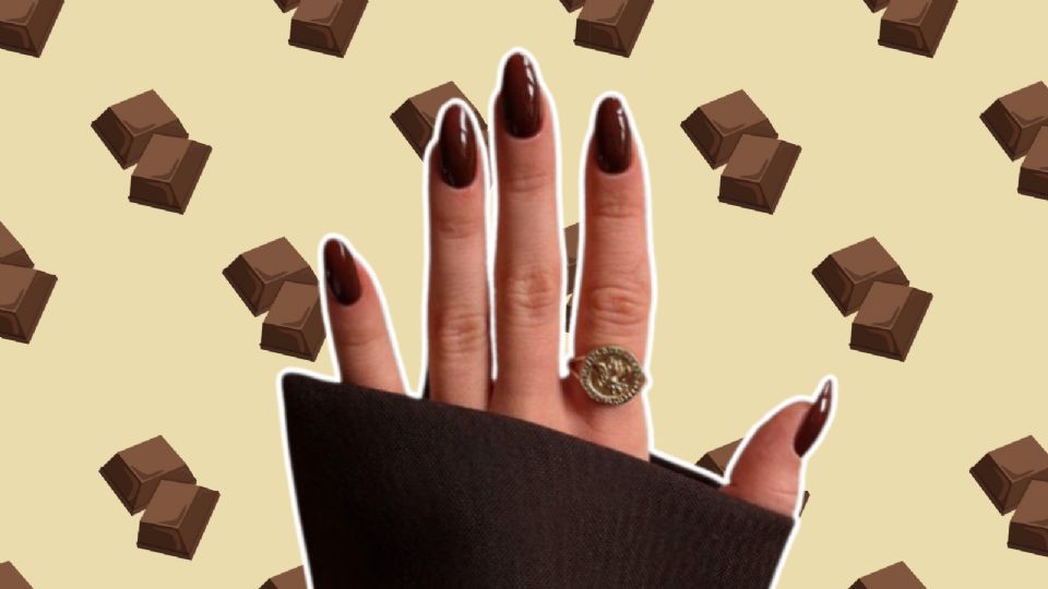 El esmalte chocolate es el color del verano 2024.