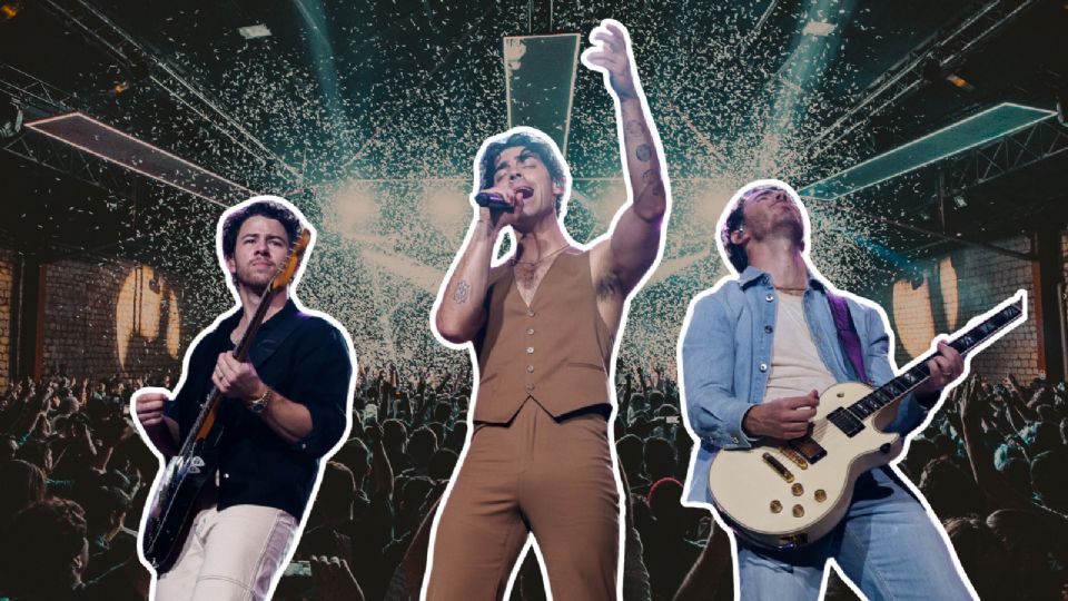 Los Jonas Brother regresan con un gran concierto en CDMX.