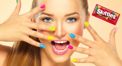 Skittle nails, la manicura más fácil de hacer en casa: 5 ideas de diseños de uñas coloridas