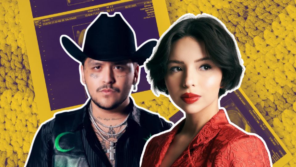 Christian Nodal tiene una hoija con su expareja, Cazzu.