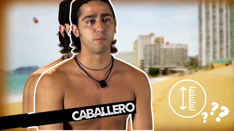 El 'Potro' de Acapulco Shore y su altura. Fuente: Canva / Producción: Exa