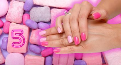 Uñas chicle: 5 ideas para llevar una manicura bomba este verano 2024