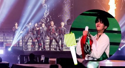 Jaemin, de NCT DREAM, abraza la bandera de México tras su concierto en el Palacio de los Deportes (VIDEO)