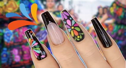 Nail Art para el Grito de Indepencia: Muestra tu amor por México con estos elegantes diseños de uñas en color negro