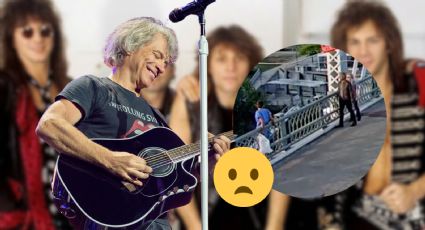 Bon Jovi hace IMPACTANTE movimiento para rescatar a una mujer que estaba por saltar de un puente