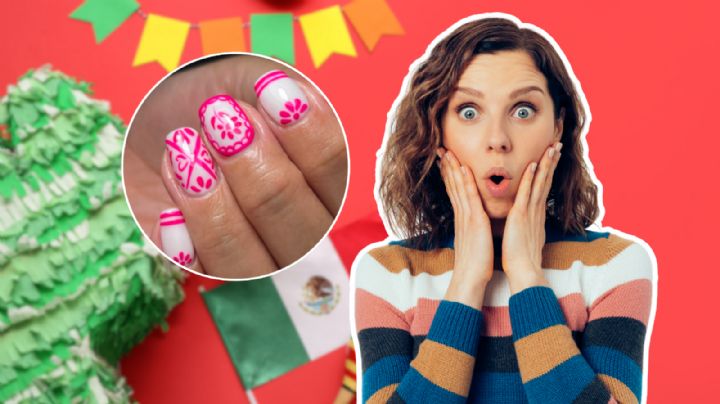 Uñas decoradas para el 15 de septiembre: 5 manicuras en talavera para lucir muy mexicana