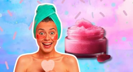 Así puedes hacer exfoliante casero con olor a algodón de azúcar para suavizar la piel