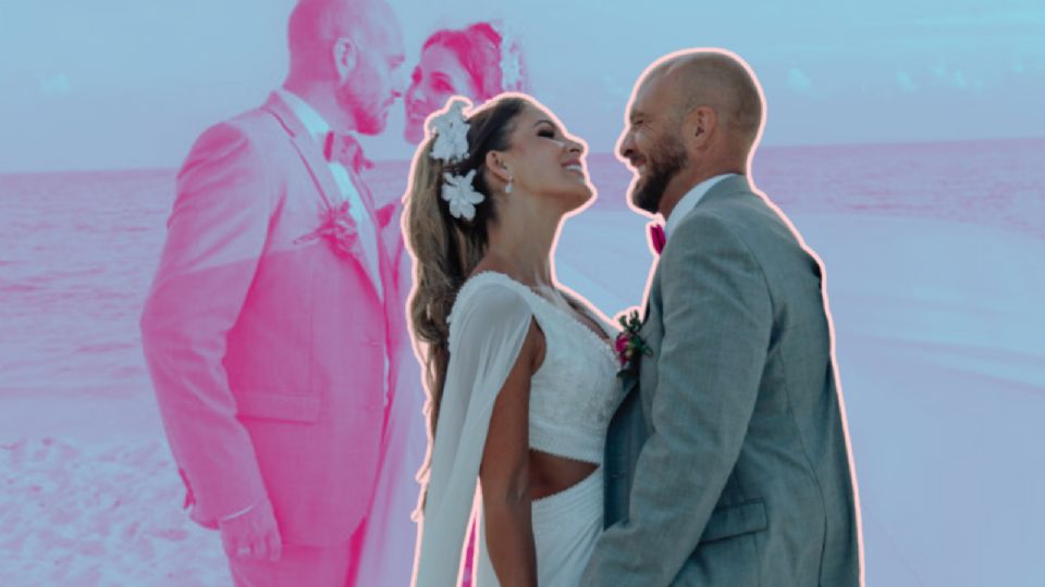 Adianez y Augusto celebraron su boda acompañados de amigos y familiares.