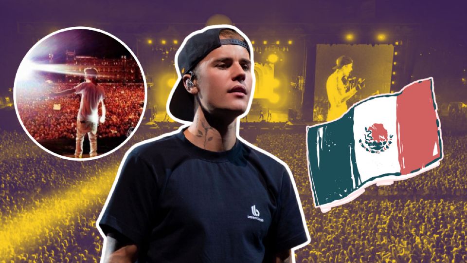 Justin Bieber dio un concierto gratis en el Zócalo