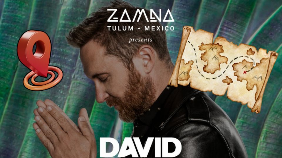 David Guetta en Zamna Tulum
